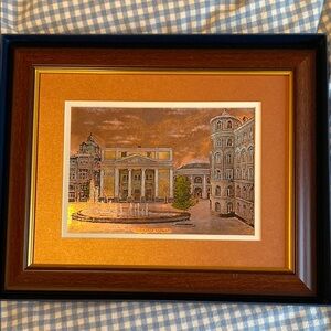 Framed Architectural Art Print